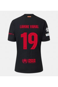 Barcelona Lamine Yamal #19 Fotballdrakt Borte Klær 2024-25 Korte ermer